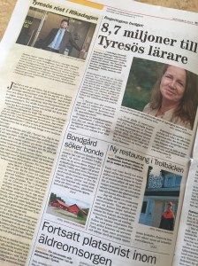 Krönika i Tyresö Nyheter