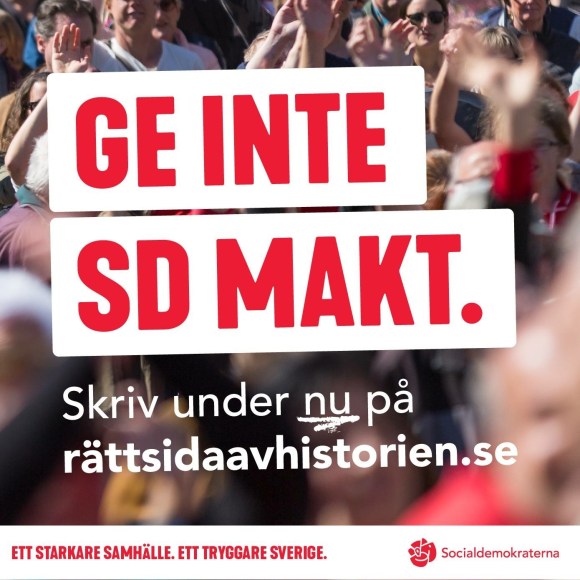 Ge inte SD makt